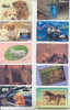 100 Telecartes De JAPON JAPAN Seulement ANIMAUX (H-139) 100 Beautiful Phonecards Animals From Japan - Lots - Collections