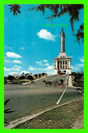 SANTIAGO, RÉPUBLIQUE DOMINICAINE - AVENIDA Y MONUMENTO A LOS HEROES DE LA REST- DORMAND POSTCARD CO - EDITORIAL DUARTE - - República Dominicana