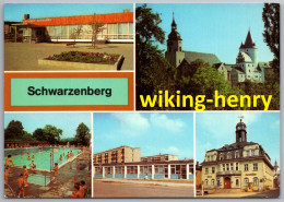 Schwarzenberg - Mehrbildkarte 3 - Schwarzenberg (Erzgeb.)