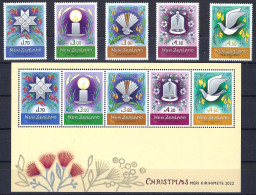 Nouvelle-Zélande 2022 - Noël (série+bloc) - Unused Stamps