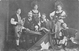 Souvenir De La Foire De Tramelan 1924 Orchestre Folklorique Suisse Schweizer Berner Folkloreorchester Bern Traditionelle - Berne