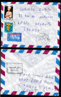 Egypte Lettre De 2003 Pour La France Thème égyptologie Toutankhamon  Voir Scan - Covers & Documents