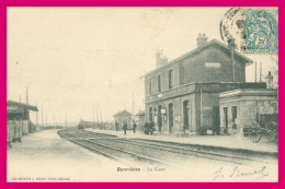 * BONNIERES - La Gare - Arrivée Du Train - Animée - Simi Bromure BREGER - 1904 - Bonnieres Sur Seine