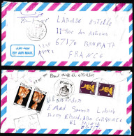 Egypte Lettre De 2001 Pour La France Thème égyptologie Toutankhamon  Voir Scan - Covers & Documents