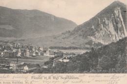 CPA SUISSE  FLEURIER ET LE RIGI NEUCHATELOIS - Fleurier