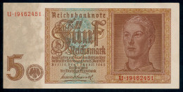 Pick186a  Ro179b DEU-220b.  5 Reichsmark 1942  UNC NEUF - 5 Reichsmark