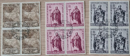 Vatican City 1963 S, Cirillo Used Block 4, - Used Stamps