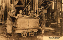 Série Des Mineurs - Trieuses De Charbon - Mines