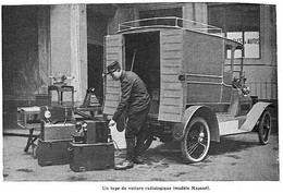 Voiture Radiologique (modèle Massiot) - Petite Curie (Photo) - Automobili