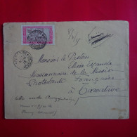 LETTRE TAMATAVE MISSION PROTESTANTE 1914 - Storia Postale