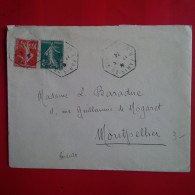 LETTRE PARIS POUR MONTPELLIER 1914 - Briefe U. Dokumente
