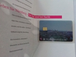 Germany - A 34/97 Nürnberg Movie Card Lenticular In Folder - A + AD-Reeks :  Advertenties Van D. Telekom AG