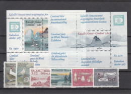 Greenland 1987 - Full Year MNH ** - Komplette Jahrgänge