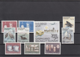 Greenland 1988 - Full Year MNH ** - Annate Complete