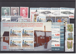 Greenland 1996 - Full Year MNH ** - Años Completos