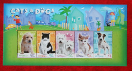 Dogs And Cats Hund Chien Katze Chat 2004 Mi Block 54 Yv 81 POSTFRIS MNH ** Australia Australien Australie - Blocks & Sheetlets