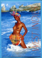 Saint Martin, Antilles Fr.- Sin Marteen - WEST INDIES -  Antillaise  Seins Nus - Nude - Ed. Exbrayat - Saint Martin