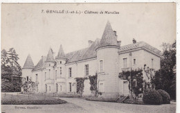 37. GENILLE . CPA. CHATEAU DE MAROLLES. ANNEE 1931. + TEXTE - Genillé