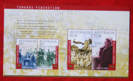 100 Years Of Independence 2000 Mi Block 35 Yv 59 POSTFRIS MNH ** Australia Australien Australie - Blocchi & Foglietti