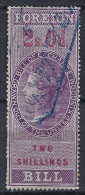 GRANDE BRETAGNE Fiscaux:  TF De 2sh Obl. "Foreign Bill" - Revenue Stamps