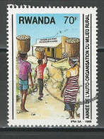 Ruanda 1989 Mi 1418 Used - Oblitérés