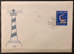 1966. MiNr. 469. Europa. FDC - Lettres & Documents