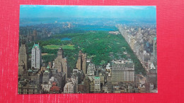 New York City.Central Park As Seen From The RCA Observatory - Central Park