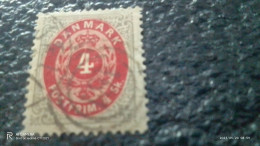 DANİMARKA-1854           4SK          USED - Used Stamps