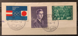 1964. MiNr. 437-439. On Cover Fragment - Lettres & Documents