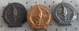 Gymnastic Club Partizan Narodni Dom Ljubljana 1953 Slovenia Ex Yugoslavia Pins - Gymnastique