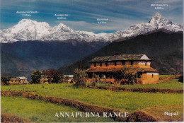 CLIMBING- THE ANNAPURNA MOUNTAIN RANGE- PPC- NEPAL -BX4-10 - Escalada
