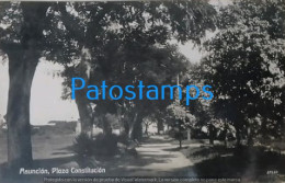 206251 PARAGUAY ASUNCION PLAZA CONSTITUCION POSTAL POSTCARD - Paraguay