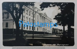 206253 PARAGUAY BANK BANCO POSTAL POSTCARD - Paraguay