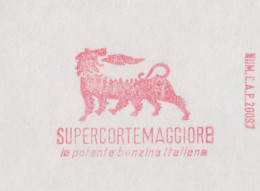 METER Cut With DRAGON Picture SUPERCORTEMAGGIORE PETROL OIL Italy 1980 - Other & Unclassified