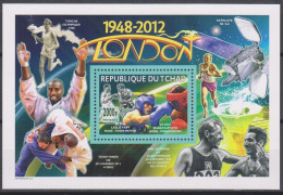 Olympische Spelen 2012 , Tschad  - Blok Postfris - Summer 2012: London