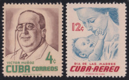 1956-473 CUBA REPUBLICA 1956 MOTHER DAY DIA DE LAS MADRES ORIGINAL GUM. - Ungebraucht