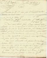 1801 MARINE FOURNITURES  Mèches De Guerre   & Brai De Goudron  Dupuch Bordeaux Pour Michel Fr. Banque  V. HISTORIQUE - 1800 – 1899