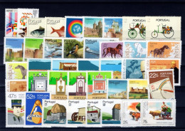 1986 Portugal Azores Madeira Complete Year MNH Stamps. Année Compléte NeufSansCharnière. Ano Completo Novo Sem Charneira - Ganze Jahrgänge