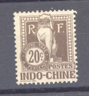 Indochine  -  Taxes  :  Yv  10  * - Postage Due