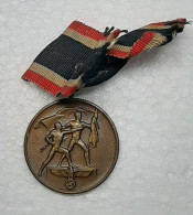 O807 GERMANY WWII SUDETELAND CZECHOSLOVAKIA ANCHLUSS MEDAL ORIGINAL.  - Allemagne