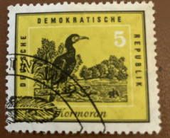 Germany DDR 1959 Birds Phalacrocorax Carbo 5 Pfg - Used - Gebraucht