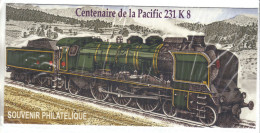 France Bloc Souvenir Philatélique N° 68 (4655)  Train Centenaire De La Pacific 231 K 8 2012 Neuf **sous Blister Cote 16€ - Blocs Souvenir
