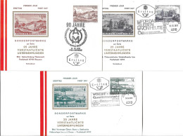 2311n: Österreich 1971, Verstaatlichte Unternehmen, Industrie, Serie Auf FDCs Und 6mal ** - Usines & Industries