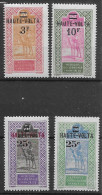 Haute-Volta Mnh ** Neuf Sans Charnieres (4 Stamps From 1924-27) - Nuevos