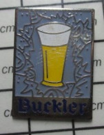 311c Pin's Pins / Beau Et Rare / BIERES / BIERE SANS ALCOOL BUCKLER - Beer