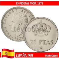 F0024# España 1978. 25 Pts. Mod. 1975 (SC) UC#808 - 25 Peseta