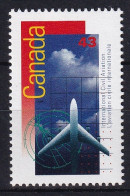 MiNr. 1447 Kanada (Dominion)1994, 16. Sept. 50 Jahre Internationale Organisation Für Zivilluftfahrt - Postfrisch/**/MNH  - Ongebruikt