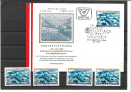 2322s: Österreich 1981, Forschungszentrum Seibersdorf, FDC Und 2mal **/ 2mal O - Atomo