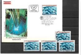 2322r: Österreich 1981, Forschungszentrum Seibersdorf, FDC Und 2mal **/ 2mal O - Atomenergie