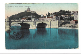 CPA TORINO ,PONTE NUOVO UMBERTO I En 1911! - Bridges